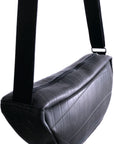 Crossbody Banana Bag-Recycled Inner Tube