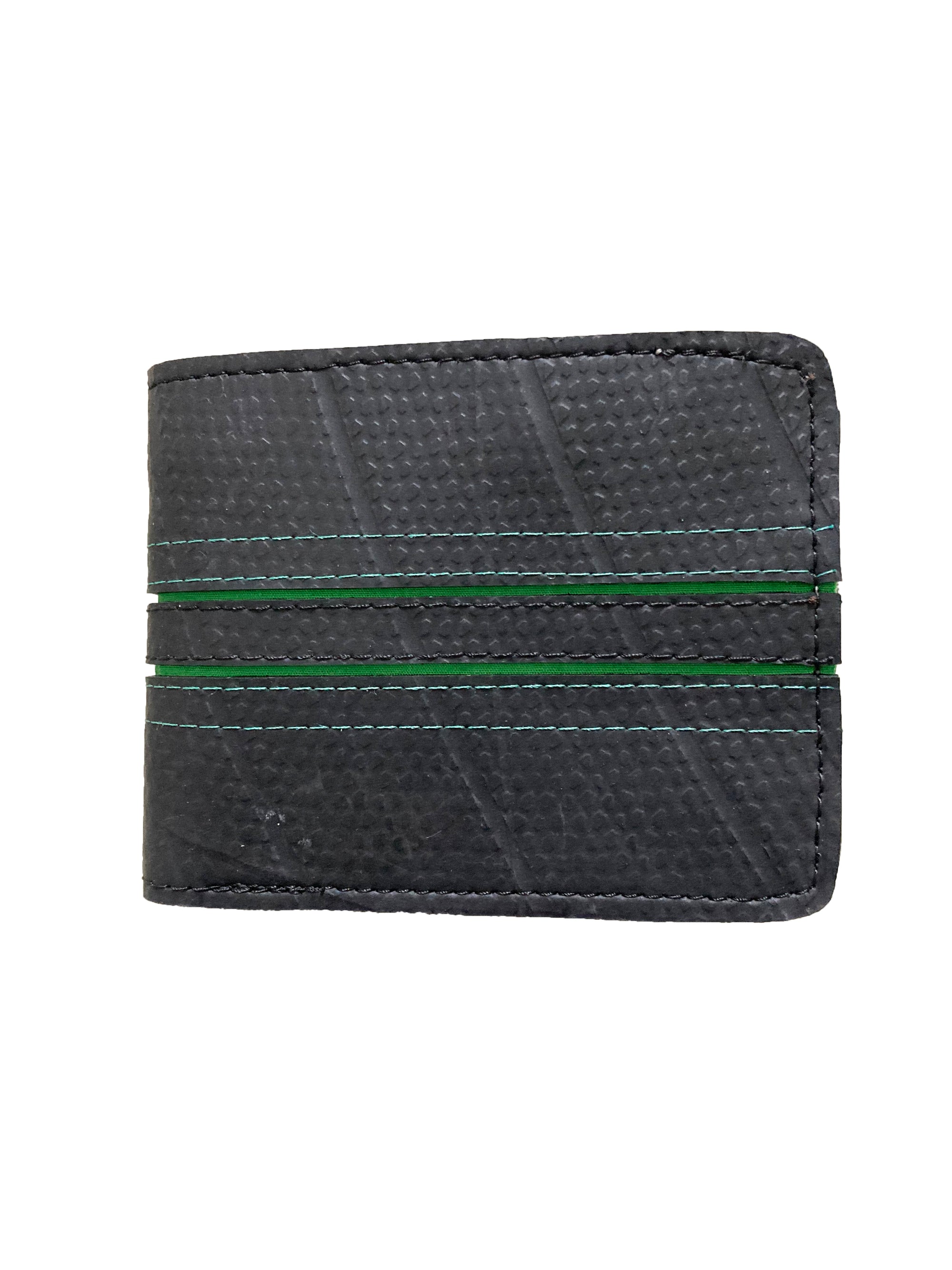 Upcycled Tyre Double Line Wallet