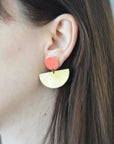 LIS Exclusive Coloured Statement Earrings