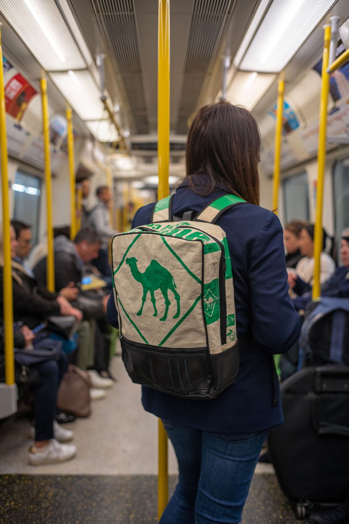 Upcycled Cement Bags Hoxton Backpack (Different Variants)