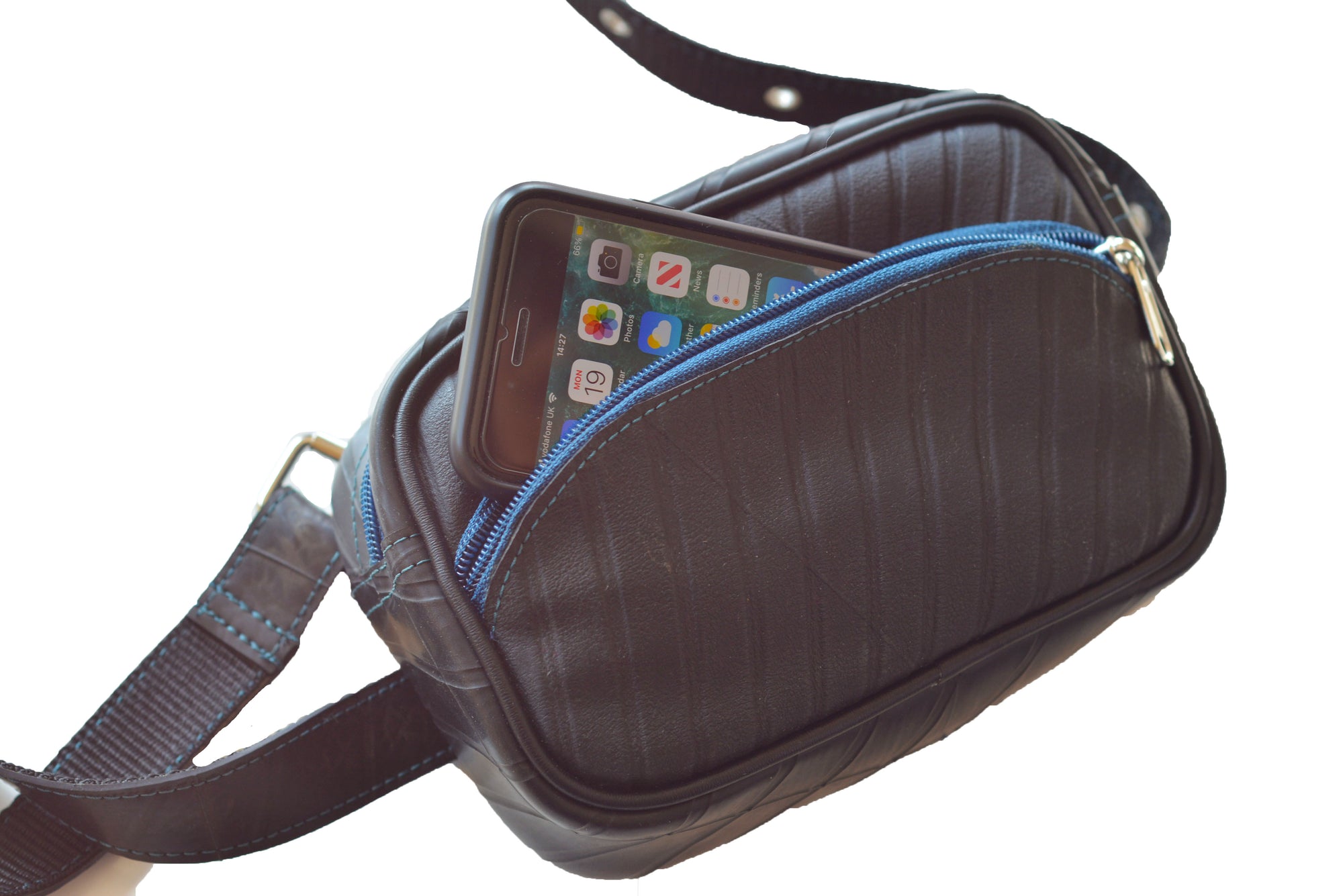 Unisex Bum Bag-Recycled Tyre