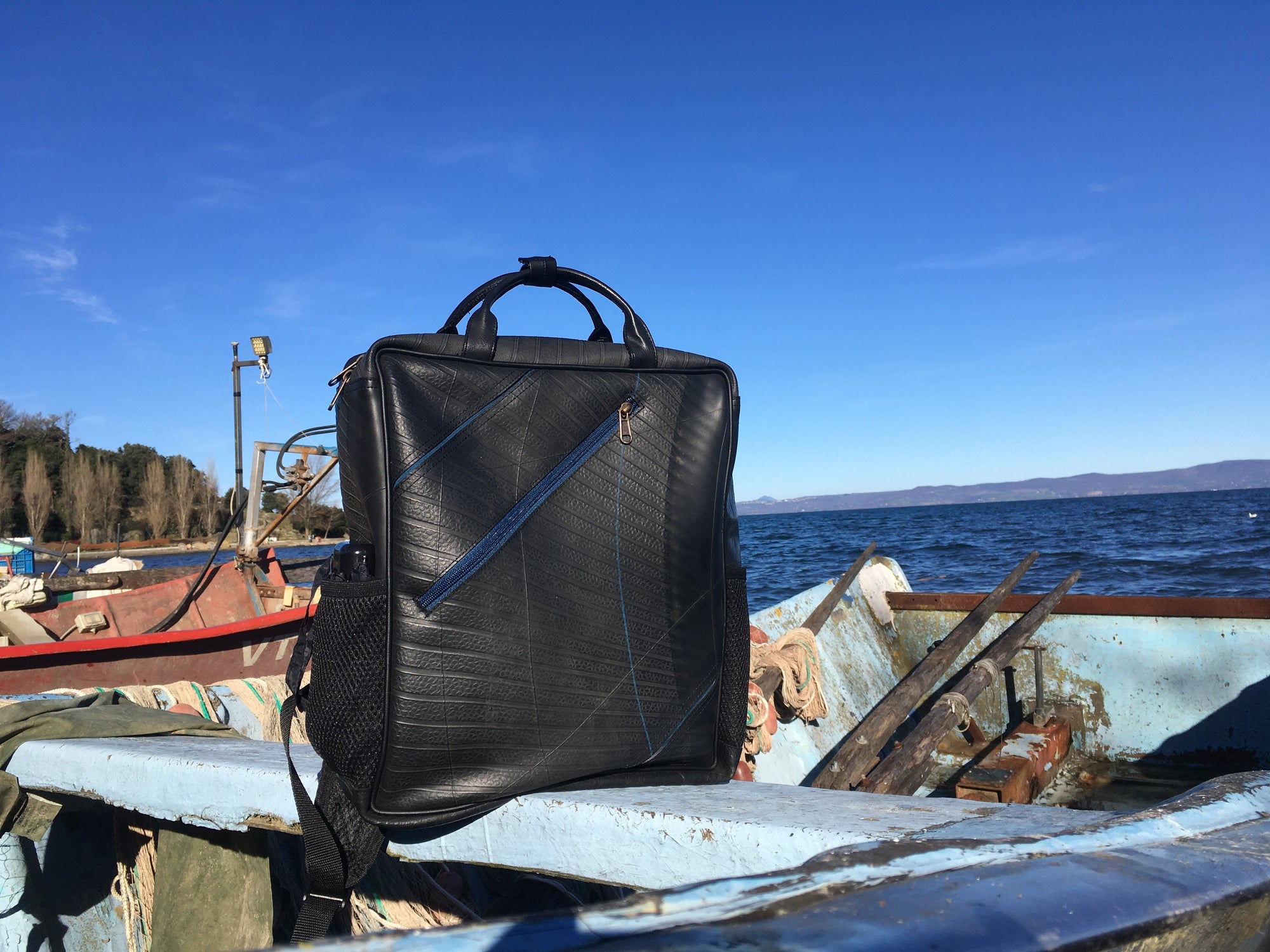 Recycled inner tube Portobello Backpack