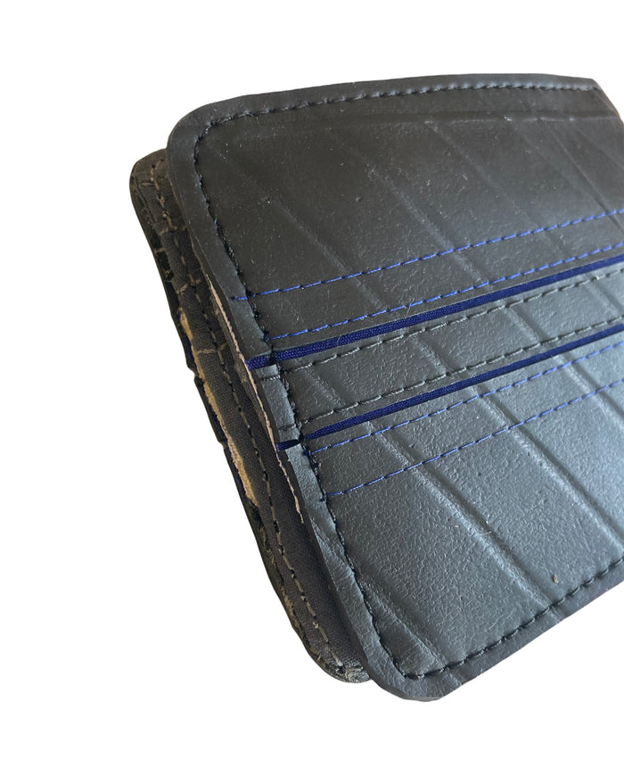Upcycled Tyre Double Line Wallet - Waste Not