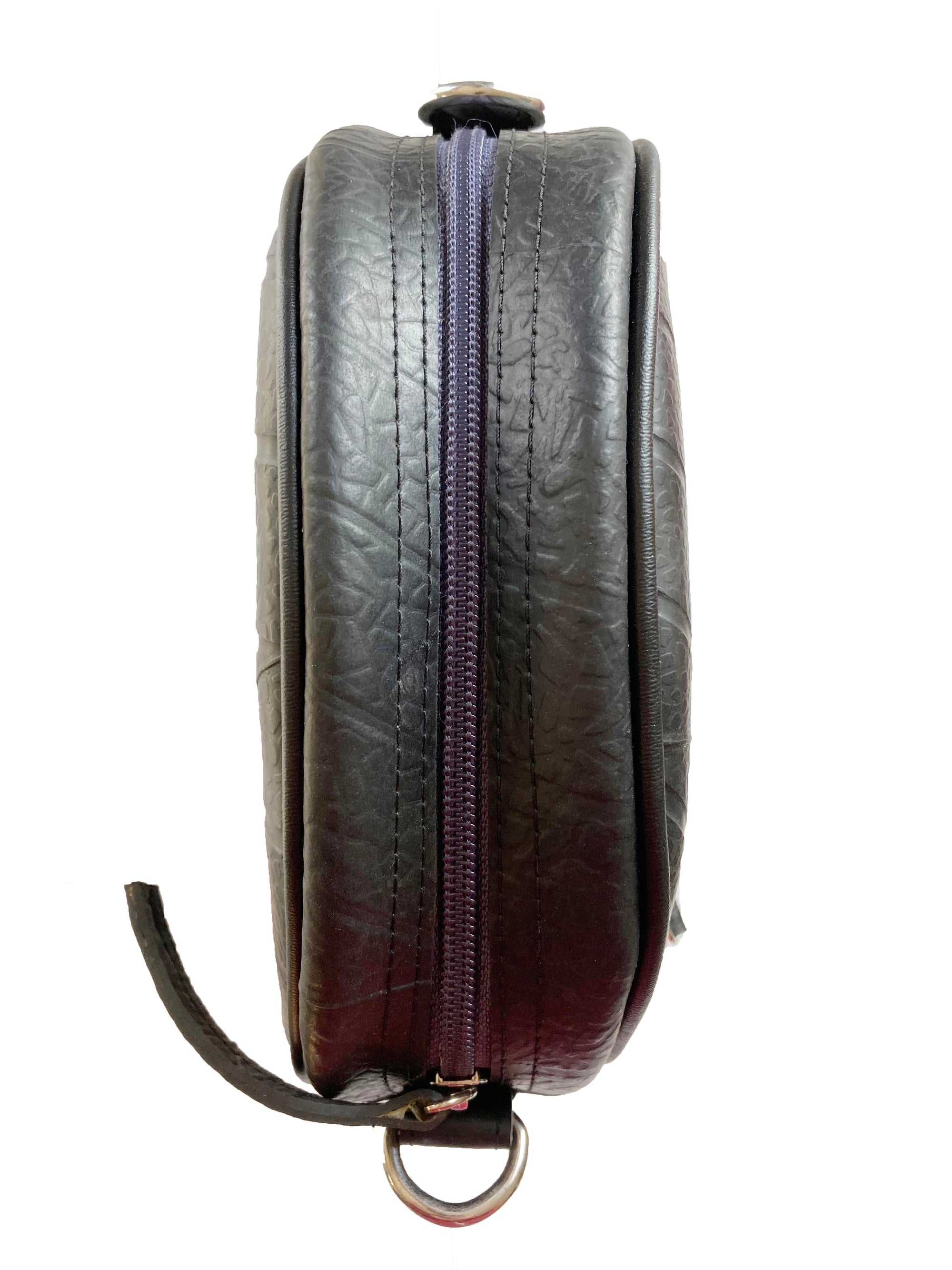 Sirius Round Bag-Recycled Tyre
