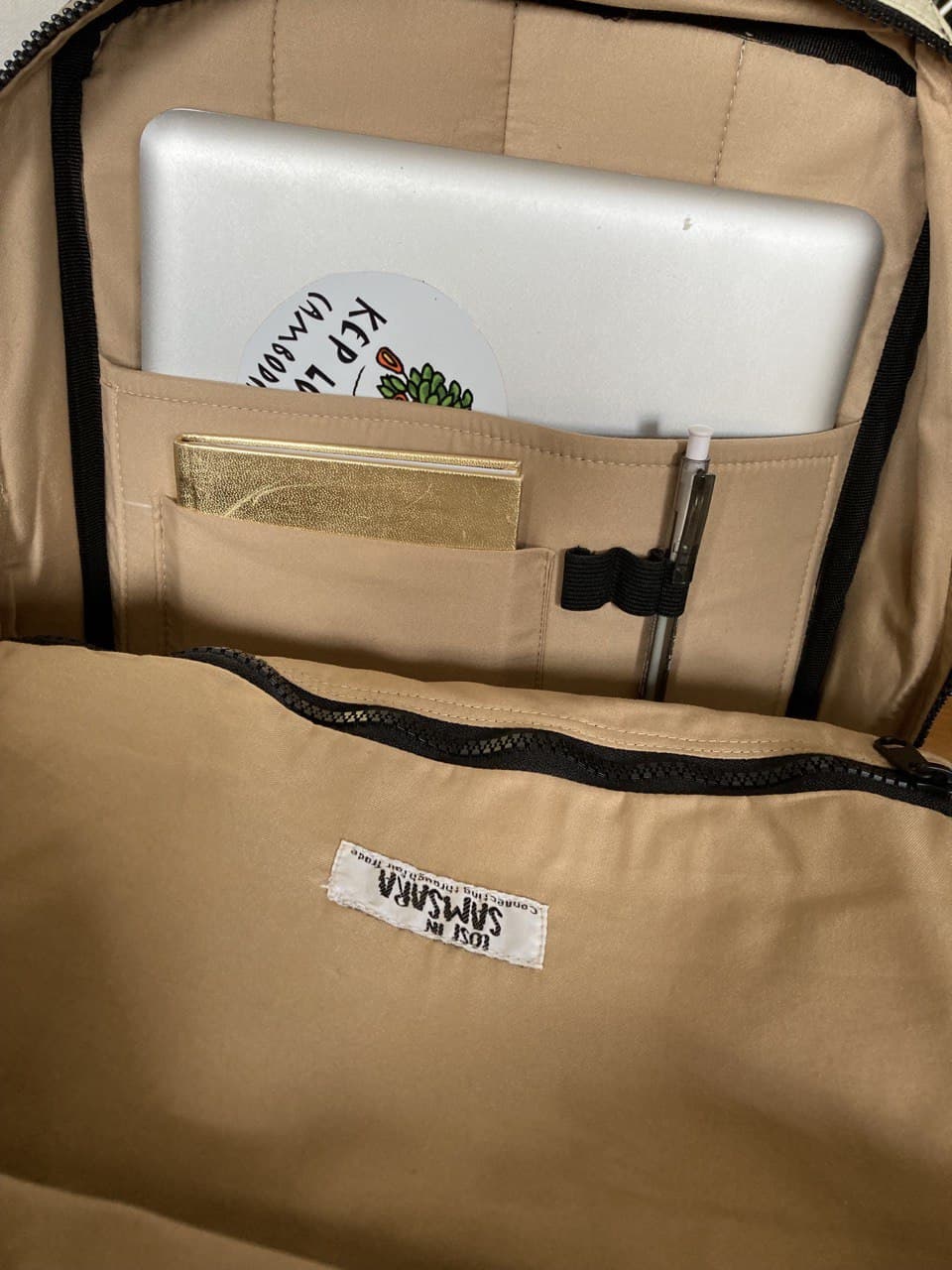 Upcycled Cement Bags Hoxton Backpack